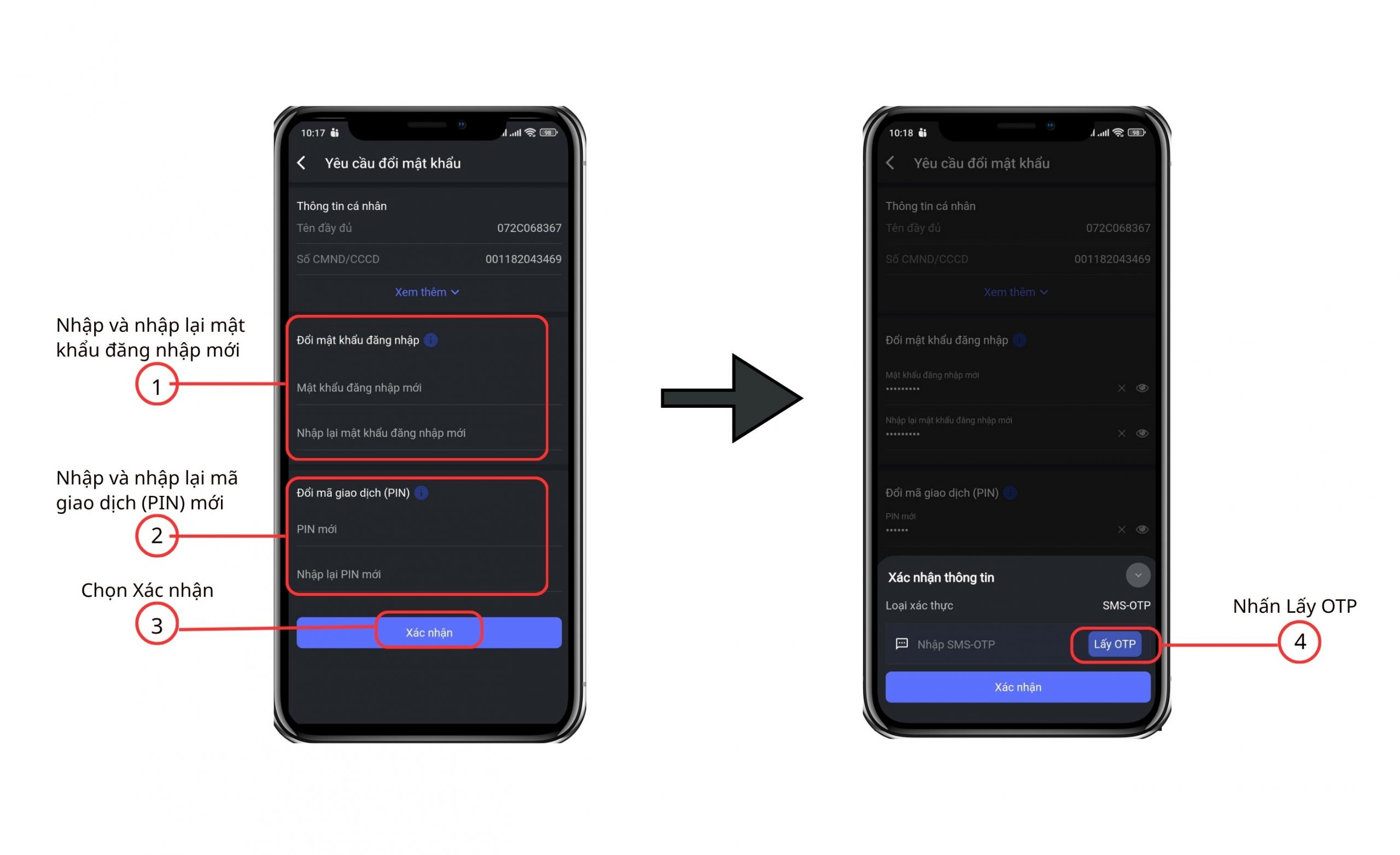 Hướng dẫn Mobile trading
