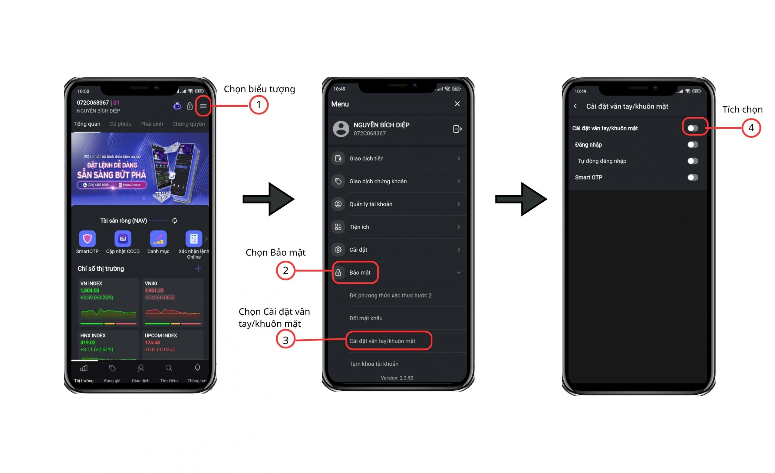 Hướng dẫn Mobile trading