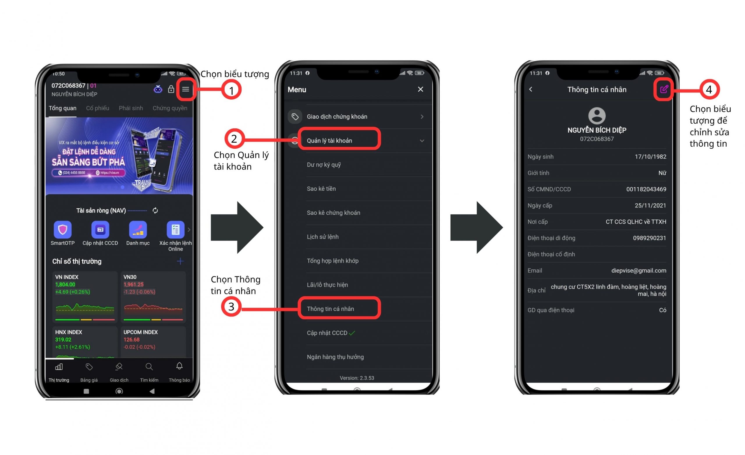 Hướng dẫn Mobile trading