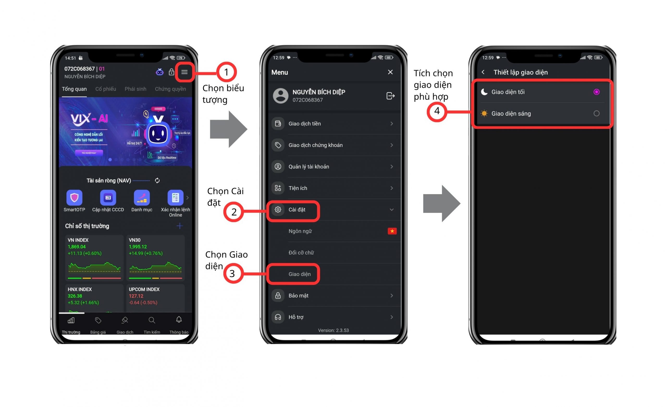 Hướng dẫn Mobile trading