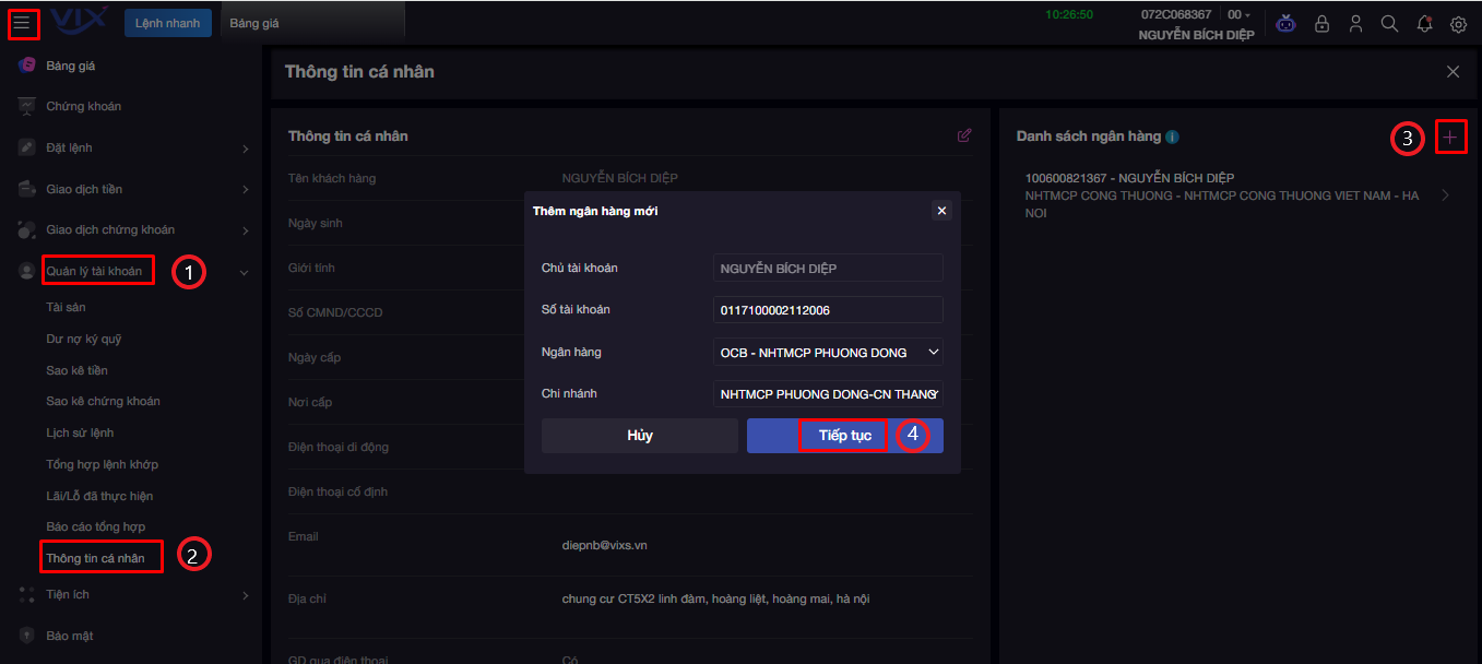 Hướng dẫn webtrading